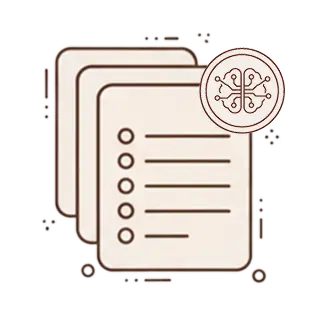 Ícone de banco de questões